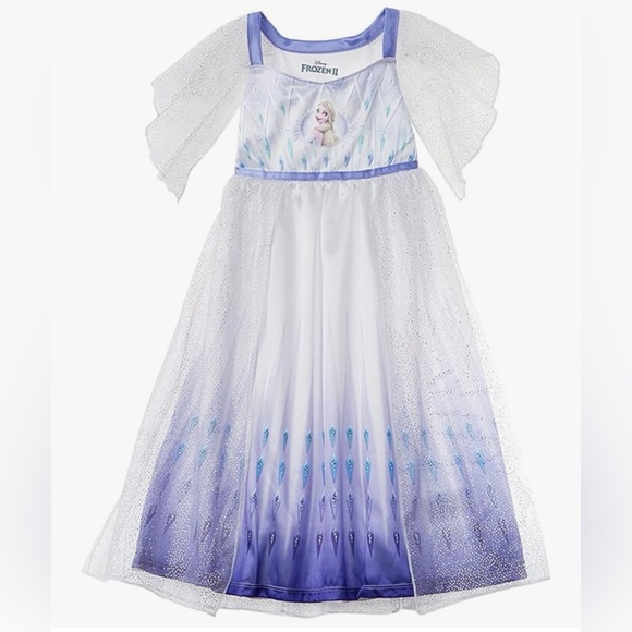 Disney Frozen Elsa NightGown with Purple Gradient - Picture 3 of 7